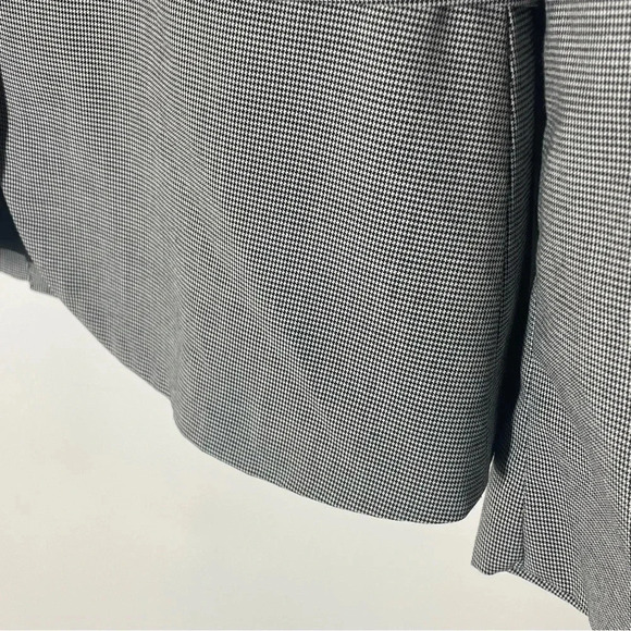 Zara Houndstooth Button Front Blazer Size 2 - Picture 5 of 10